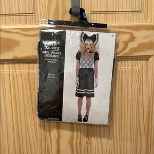 Leg Avenue Black and White Doll Costume